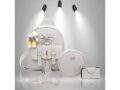silver designer bag