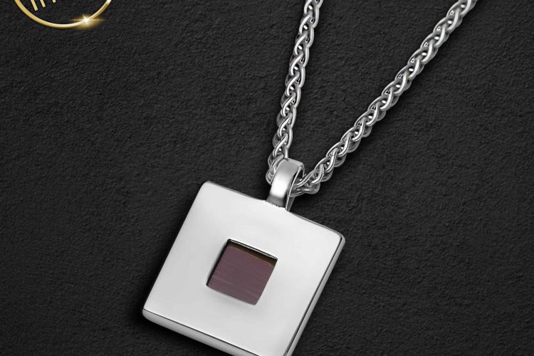 Bible Verse Necklace With Cross Design Containing New Testament by My Nano Jewelry
