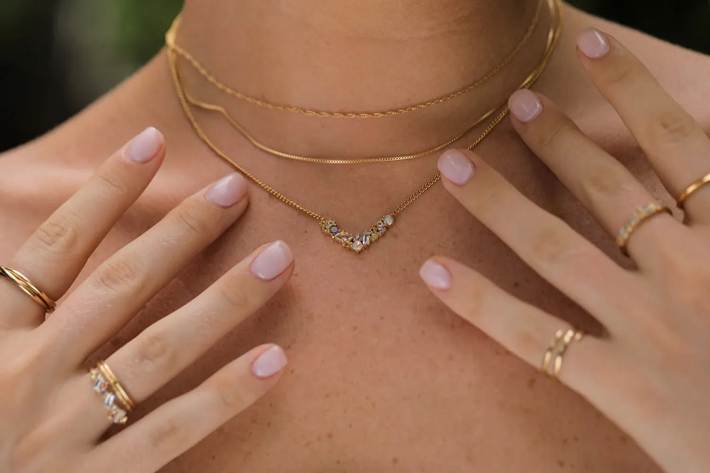 Shop Adina Reyter Jewelry for Dainty Gold and Diamond Layering