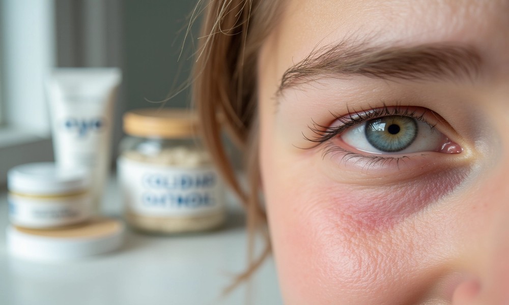 Daily Comfort Routine: Eye cream for eczema, helping delicate eyelid skin